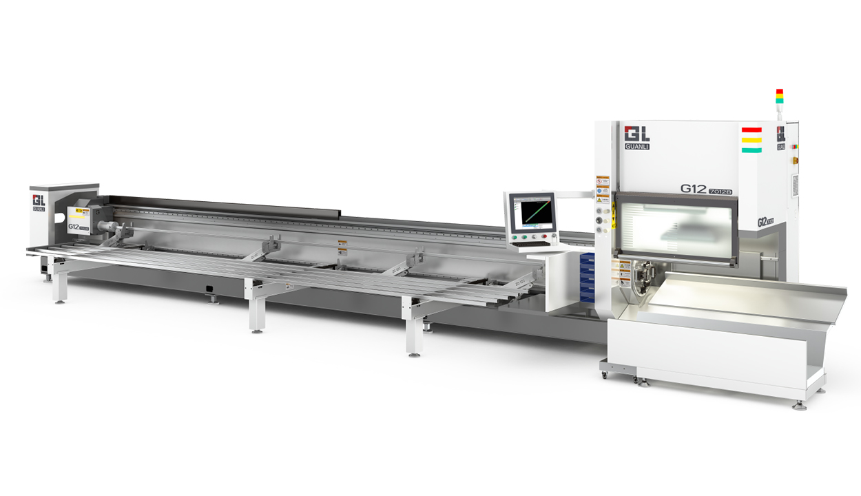 G12-7012B-3000W automatic fiber laser tube cutting machine full view