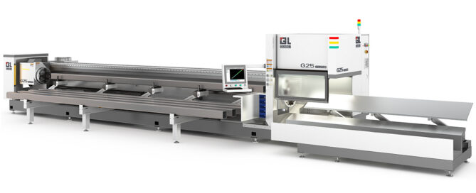 G25-7025B-3000W fiber laser tube cutting machine full view