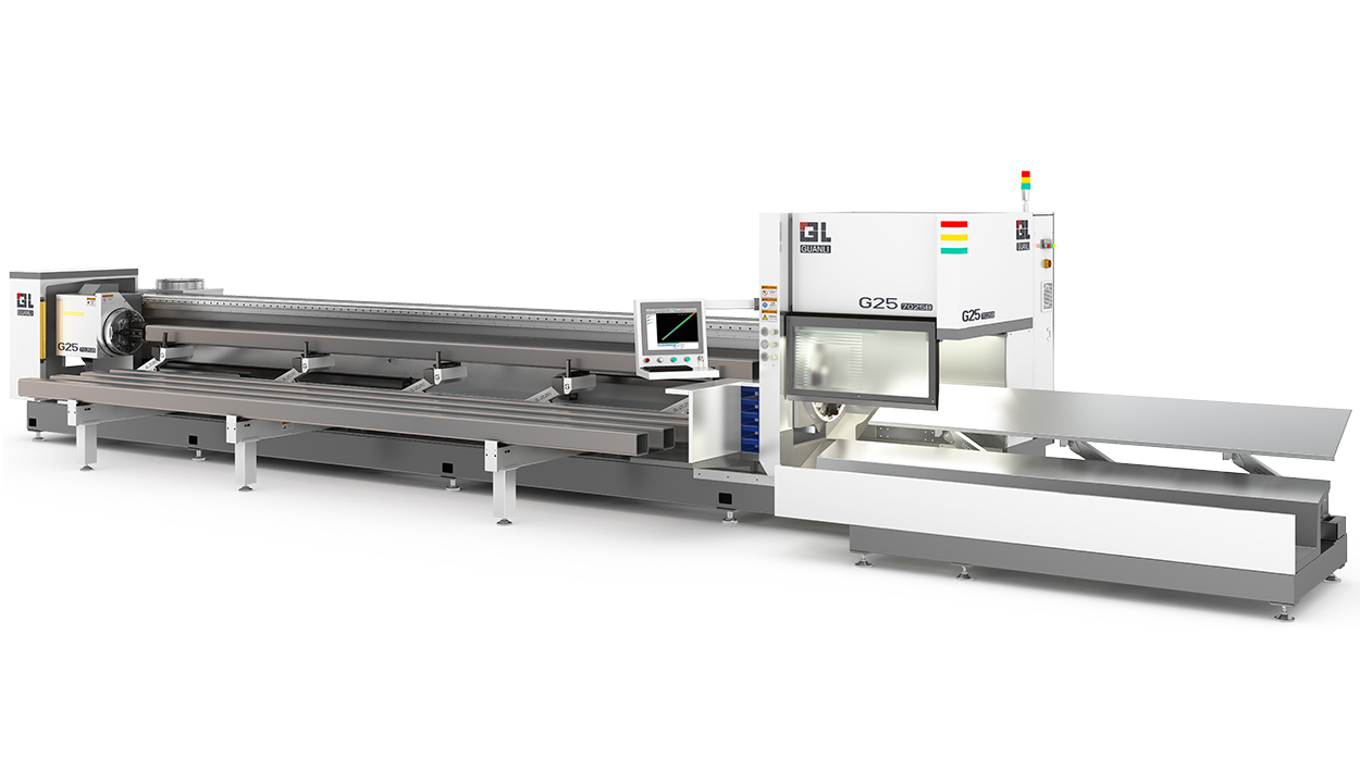 G25-7025B-3000W fiber laser tube cutting machine full view