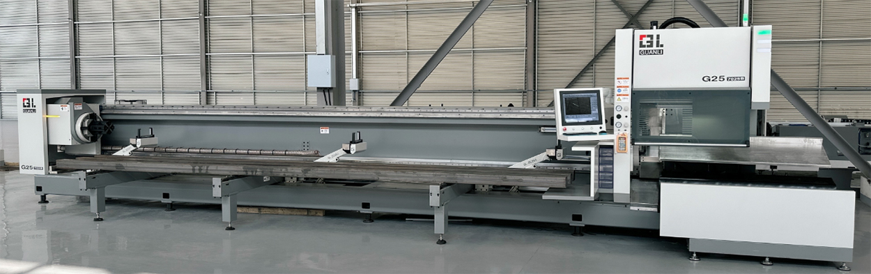 G25 family cutting area and tube support detail
