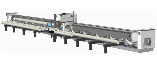 GT36 heavy-load laser tube cutting machine product view 1