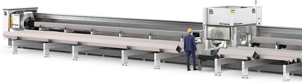 GT36 heavy-load laser tube cutting machine product view 2