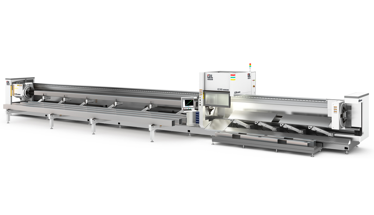 GT36 series laser tube cutting machine product view 1